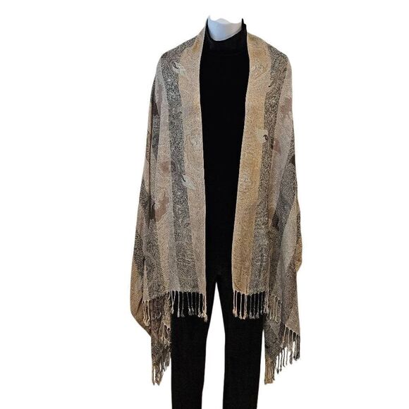Pashmina Wrap/Scarf 30 % Silk - Picture 1 of 3